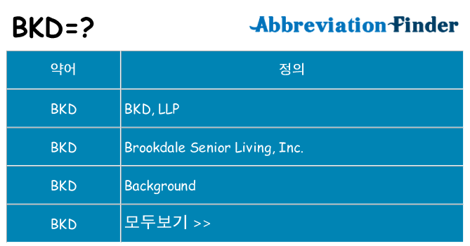 bkd 대 한 무엇을 서가