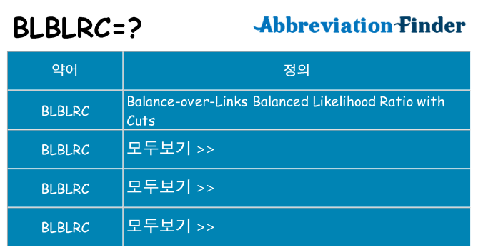 blblrc 대 한 무엇을 서가