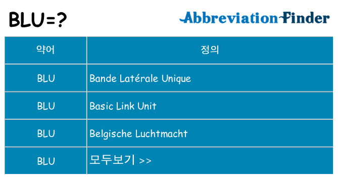 blu 대 한 무엇을 서가