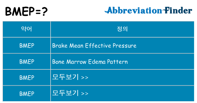 bmep 대 한 무엇을 서가