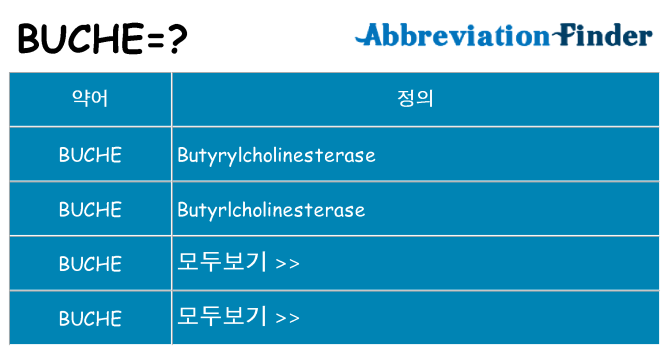 buche 대 한 무엇을 서가
