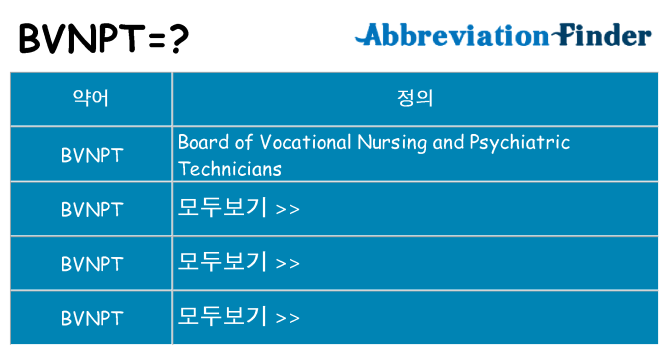 bvnpt 대 한 무엇을 서가