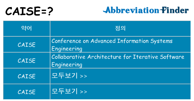 caise 대 한 무엇을 서가