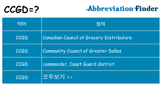 ccgd 대 한 무엇을 서가