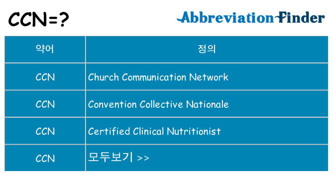 ccn 대 한 무엇을 서가