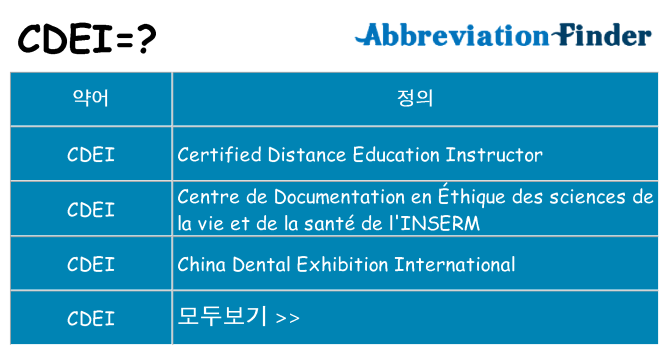 cdei 대 한 무엇을 서가
