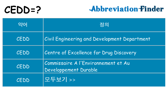 cedd 대 한 무엇을 서가
