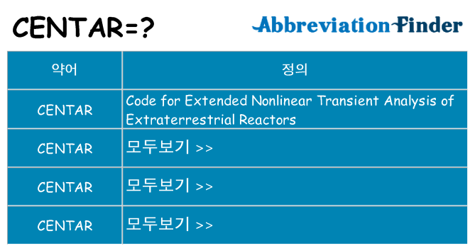 centar 대 한 무엇을 서가