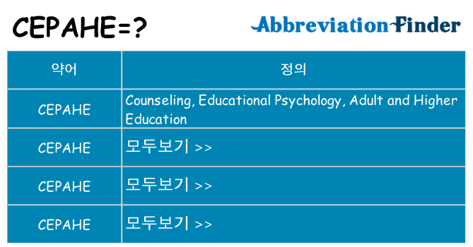 cepahe 대 한 무엇을 서가