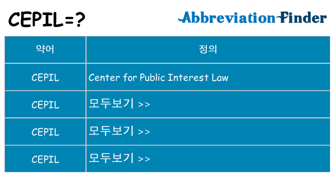 cepil 대 한 무엇을 서가