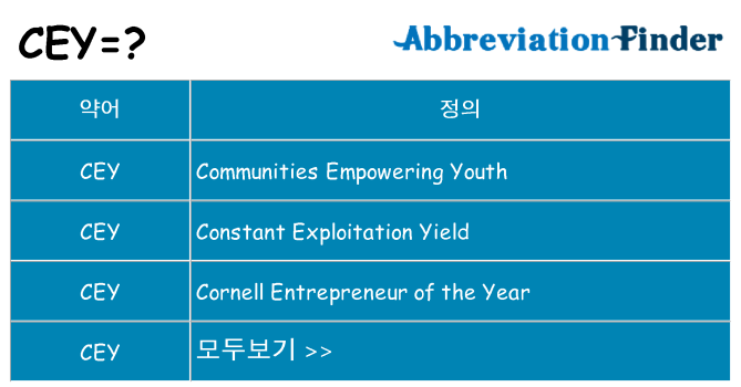 cey 대 한 무엇을 서가