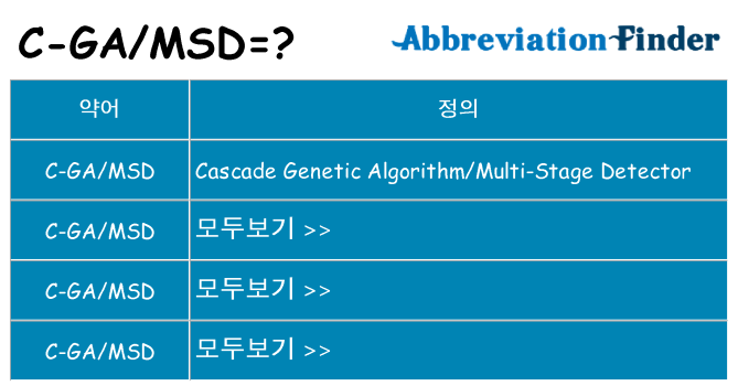 c-gamsd 대 한 무엇을 서가