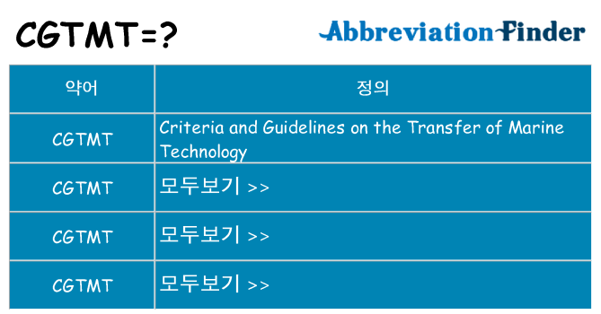 cgtmt 대 한 무엇을 서가