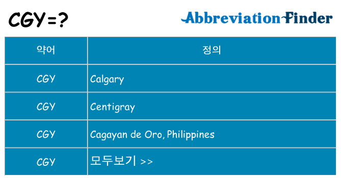 cgy 대 한 무엇을 서가