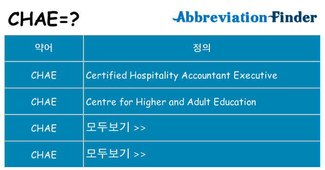 chae 대 한 무엇을 서가