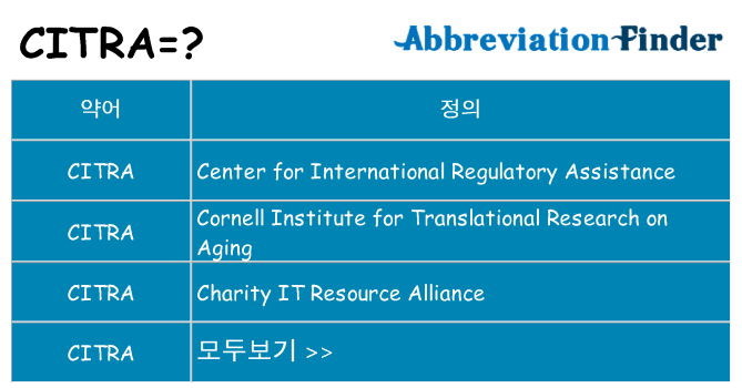 citra 대 한 무엇을 서가