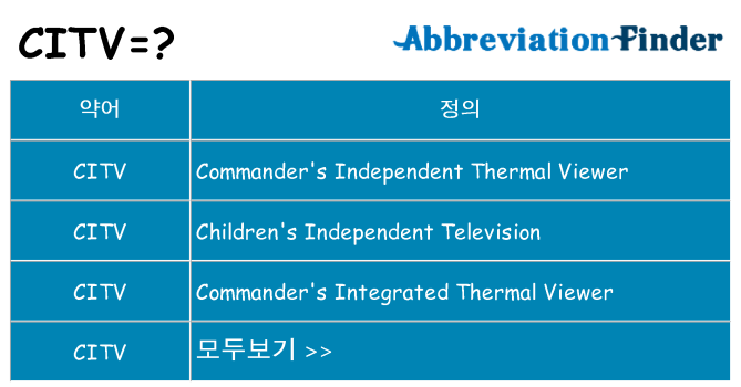 citv 대 한 무엇을 서가