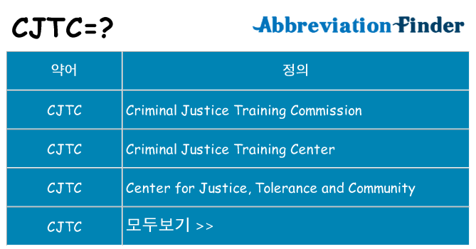 cjtc 대 한 무엇을 서가