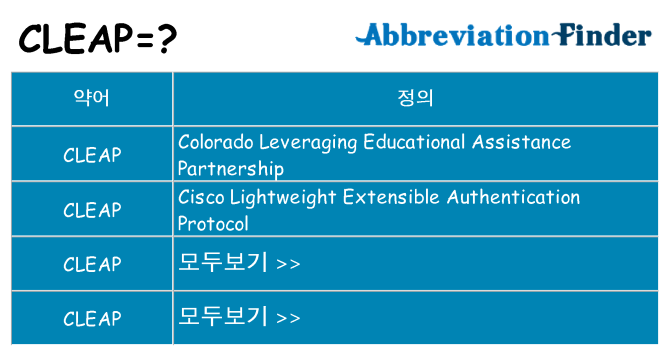 cleap 대 한 무엇을 서가