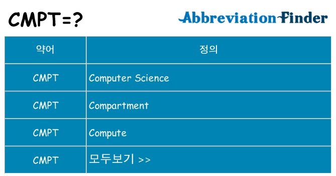 cmpt 대 한 무엇을 서가