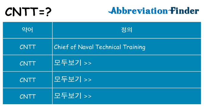 cntt 대 한 무엇을 서가