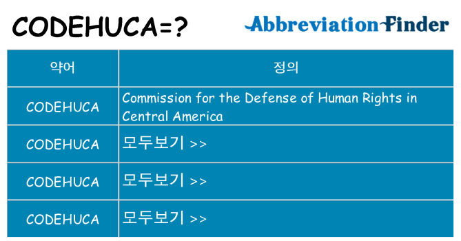 codehuca 대 한 무엇을 서가