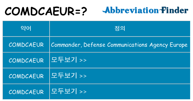 comdcaeur 대 한 무엇을 서가