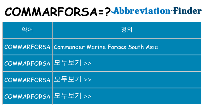 commarforsa 대 한 무엇을 서가
