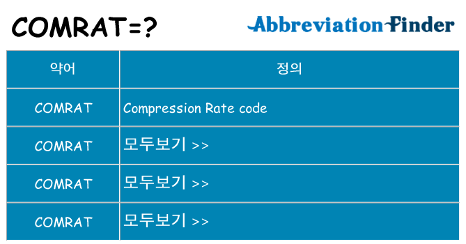 comrat 대 한 무엇을 서가