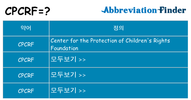 cpcrf 대 한 무엇을 서가