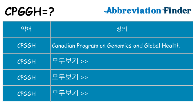 cpggh 대 한 무엇을 서가