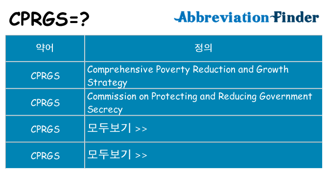 cprgs 대 한 무엇을 서가