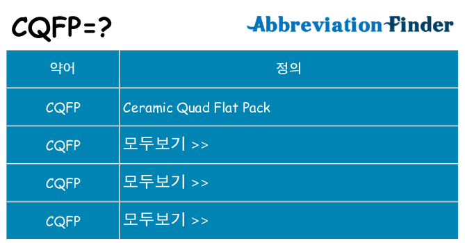 cqfp 대 한 무엇을 서가