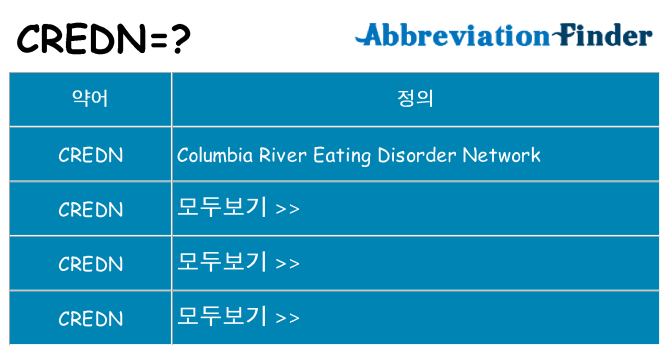 credn 대 한 무엇을 서가