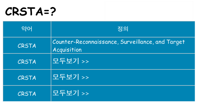 crsta 대 한 무엇을 서가