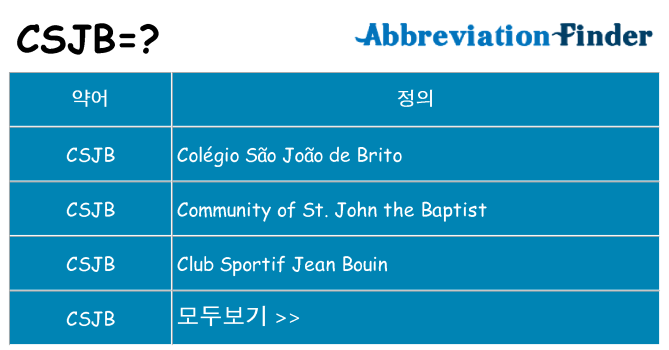 csjb 대 한 무엇을 서가