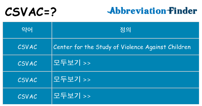 csvac 대 한 무엇을 서가