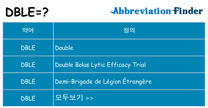 dble 대 한 무엇을 서가