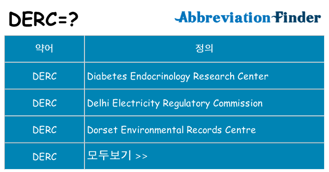 derc 대 한 무엇을 서가