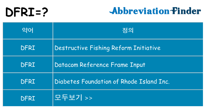 dfri 대 한 무엇을 서가