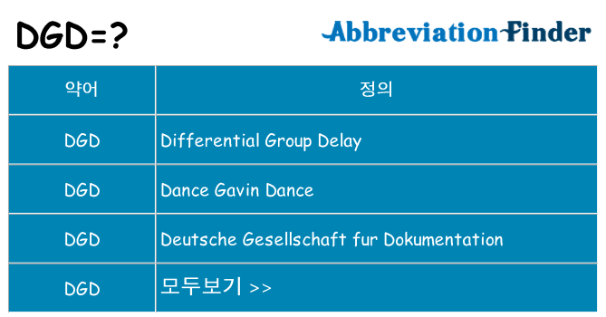 dgd 대 한 무엇을 서가