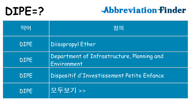 dipe 대 한 무엇을 서가