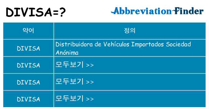 divisa 대 한 무엇을 서가