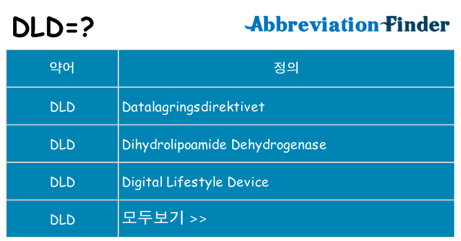 dld 대 한 무엇을 서가