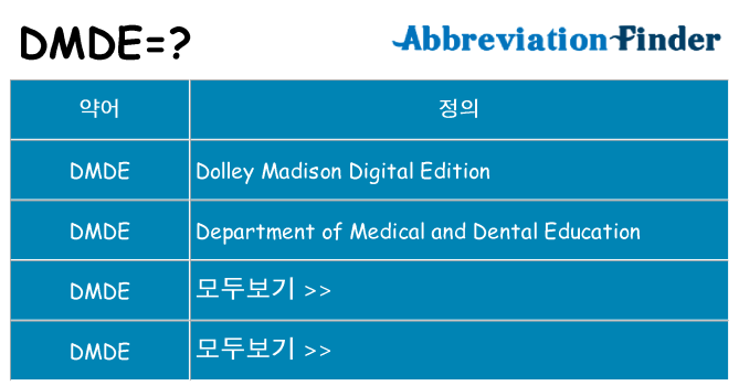 dmde 대 한 무엇을 서가