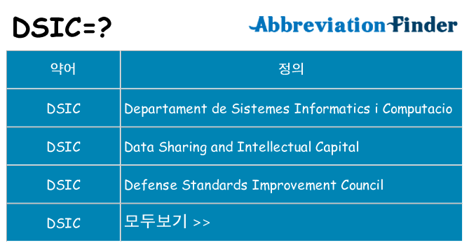 dsic 대 한 무엇을 서가