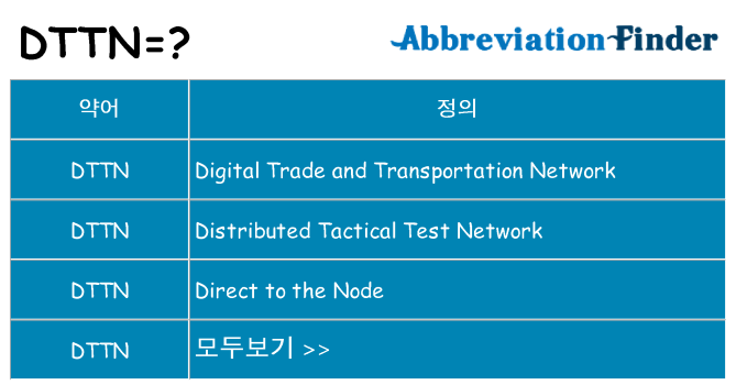 dttn 대 한 무엇을 서가
