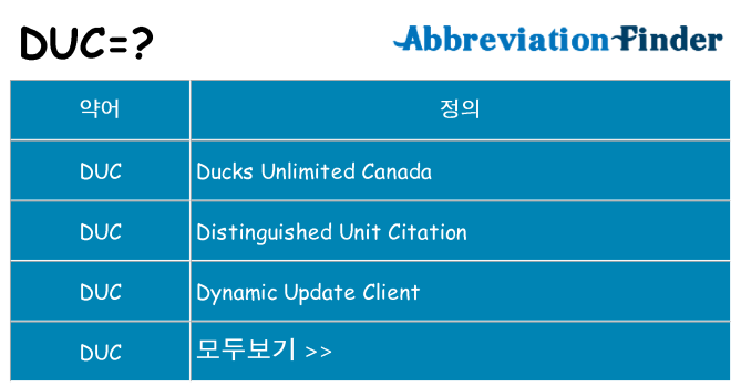 duc 대 한 무엇을 서가
