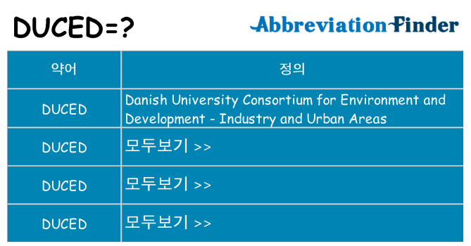duced 대 한 무엇을 서가