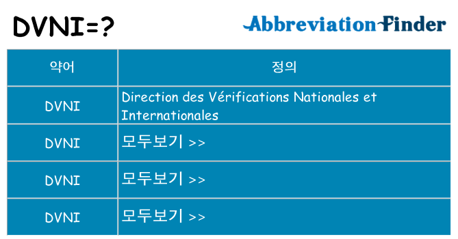 dvni 대 한 무엇을 서가